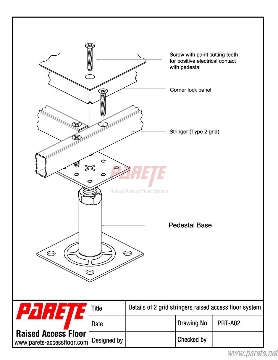 raised floor with long stringer